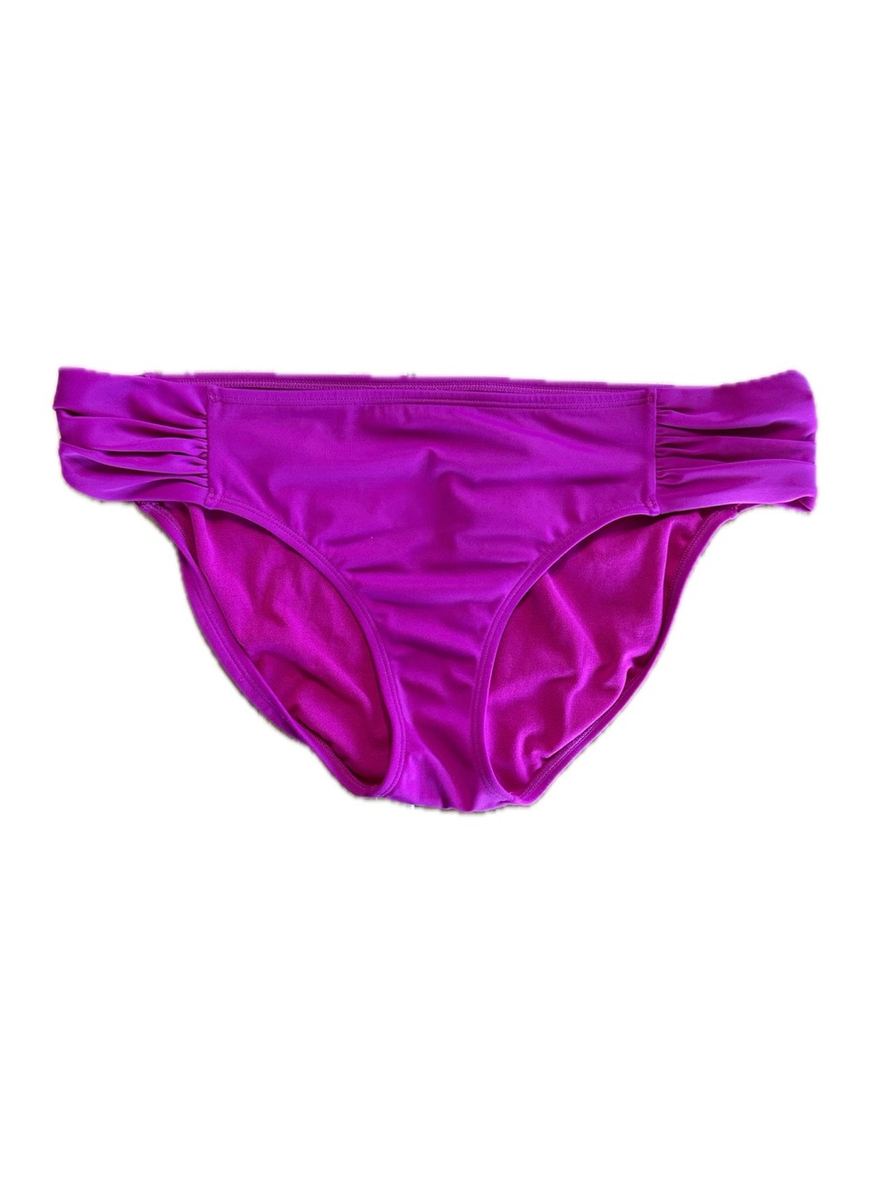 Athleta Bikini Bottom Magenta Pink Swim Bottom Size Large